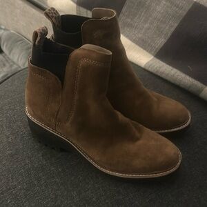 Dolce vita booties with heel